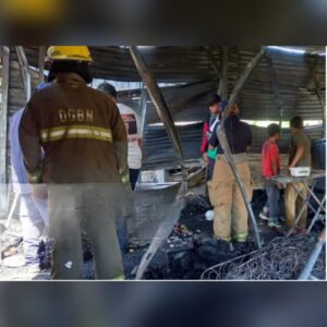 Incendio arrasó vivienda en Ciudad Sandino