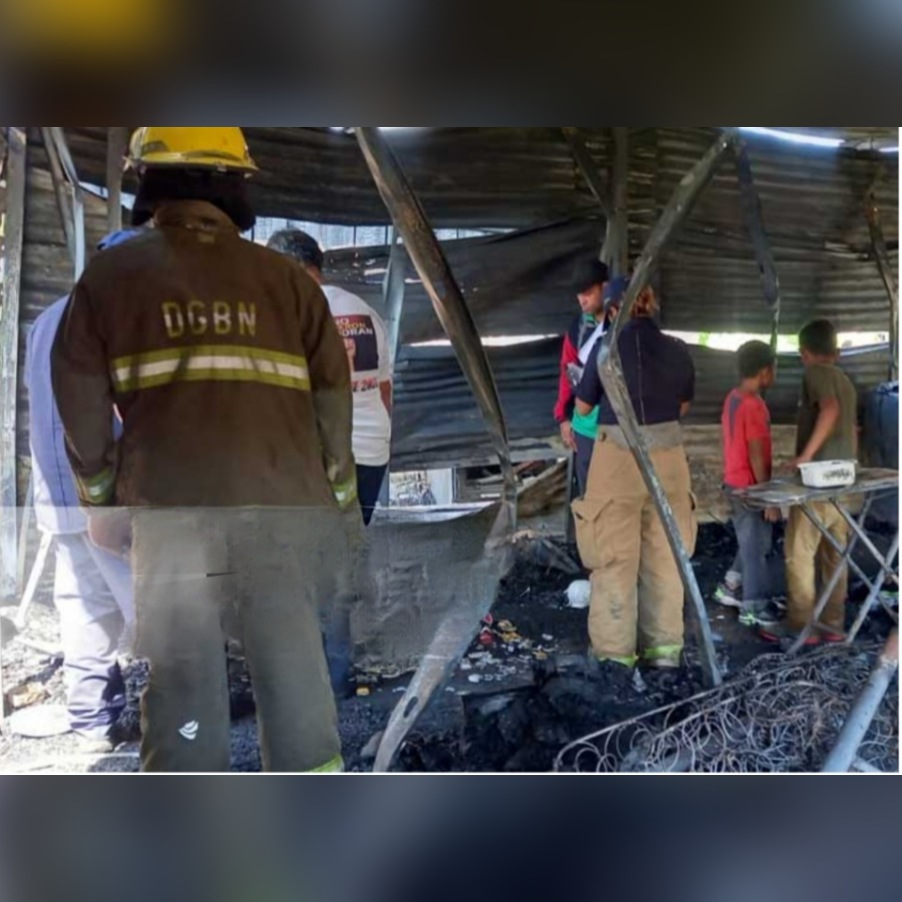 Incendio arrasó vivienda en Ciudad Sandino