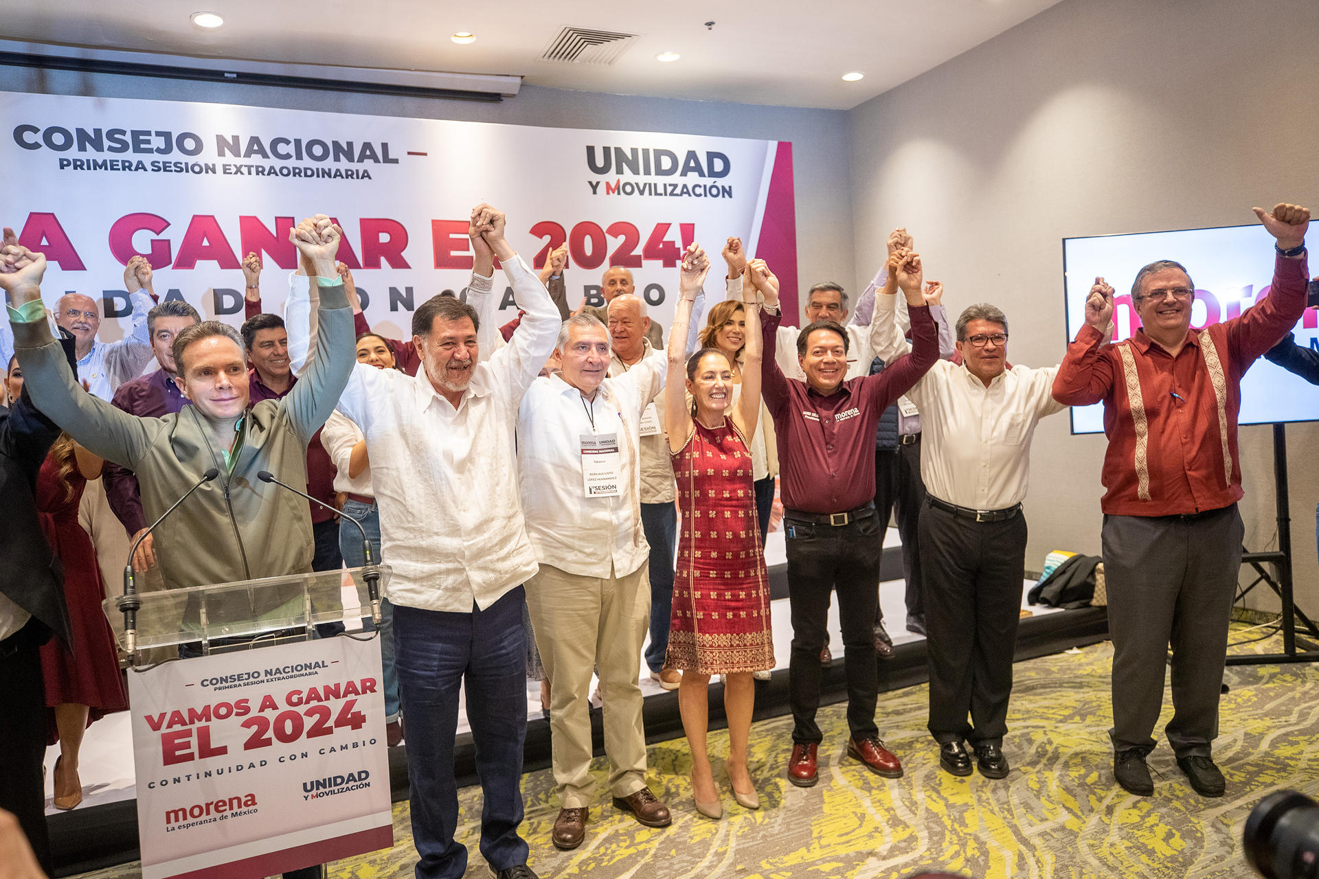 Partido Morena anunciará en septiembre su representante para presidenciales en México