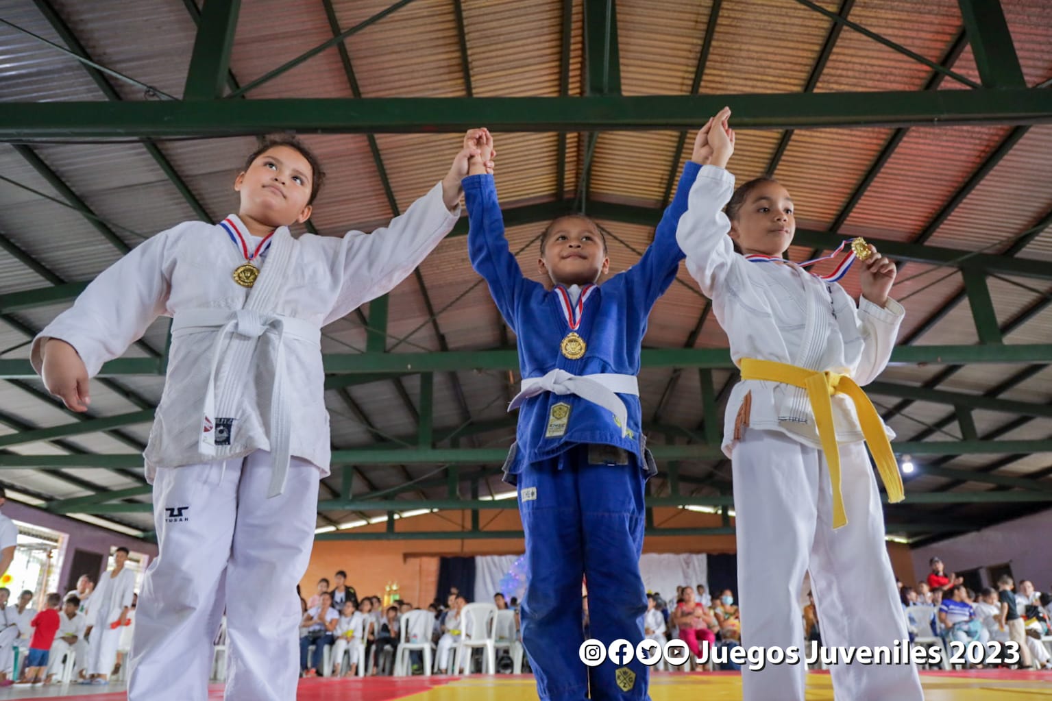 Yudokas participan en Juegos Juveniles Managua 2023