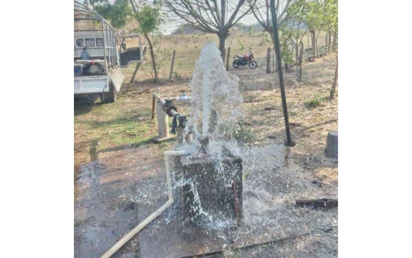 Restablecen el servicio de agua potable a familias de comunidad El Pochote en Chontales