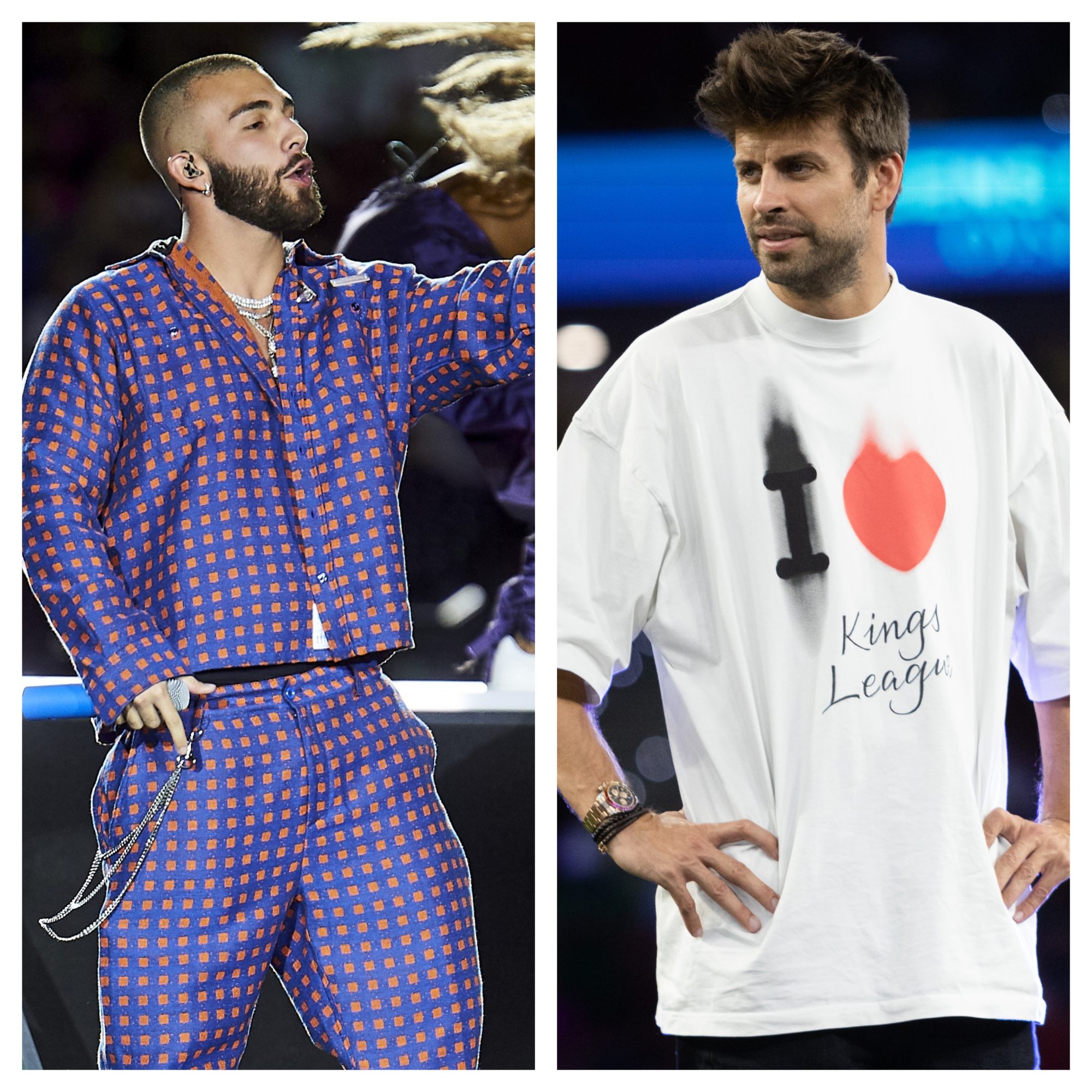 Manuel Turizo se presentó frente a Gerard Piqué y cantó “Copa vacía” con Shakira de fondo