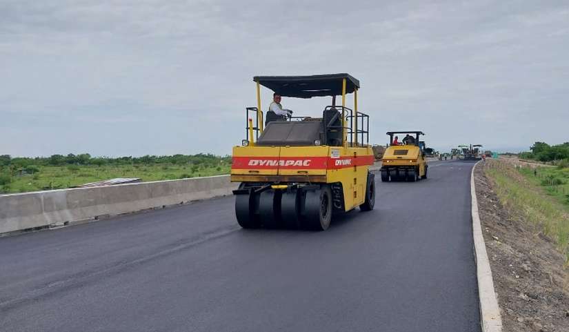 Ampliación de carretera Tipitapa y San Benito alcanza el 72% de ejecución