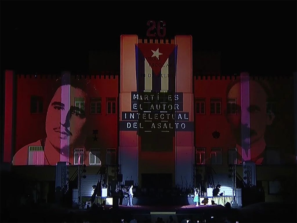 Cuba celebra 70 años del asalto al Cuartel Moncada