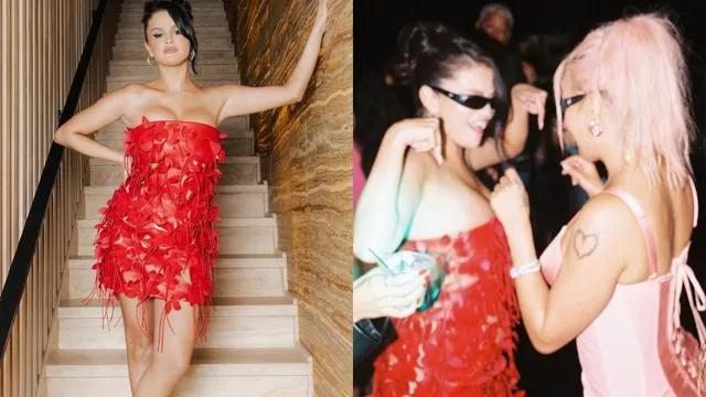 Karol G junto a más estrellas estuvieron presentes en la fiesta de cumpleaños de la cantante Selena Gómez