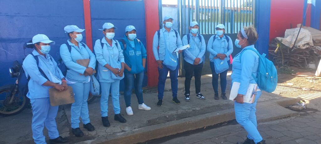 Habitantes del barrio San Luis se unen a campaña contra el mosquito Aedes Aegypti