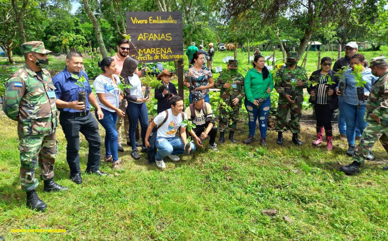 Inauguran vivero Apanás en el que se producirán 15 mil plantas forestales
