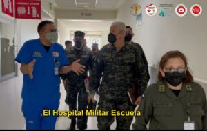 Delegación médica de las Fuerzas Armadas de Honduras visitó el Hospital Militar de Nicaragua