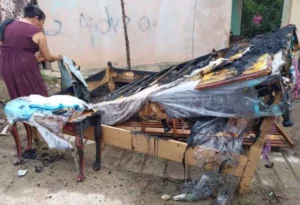 Incendio consume una habitación en Nueva Segovia