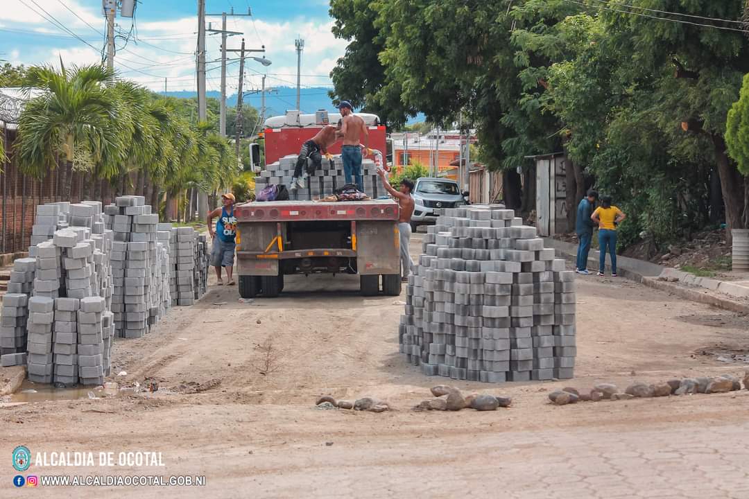La Alcaldía de Ocotal invierte 14 millones de córdobas en la construcción calles y cauces
