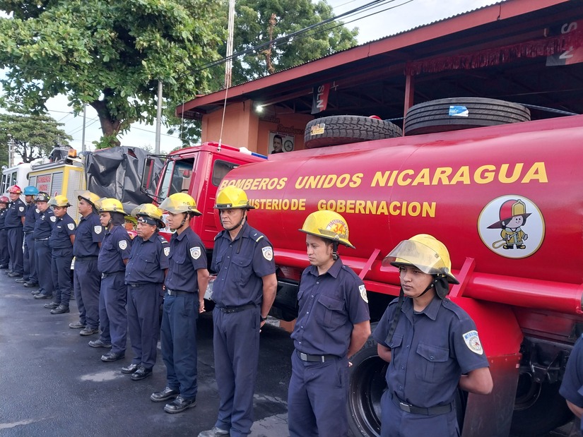 Rivas y Corn Island tendrán nuevas estaciones bomberiles