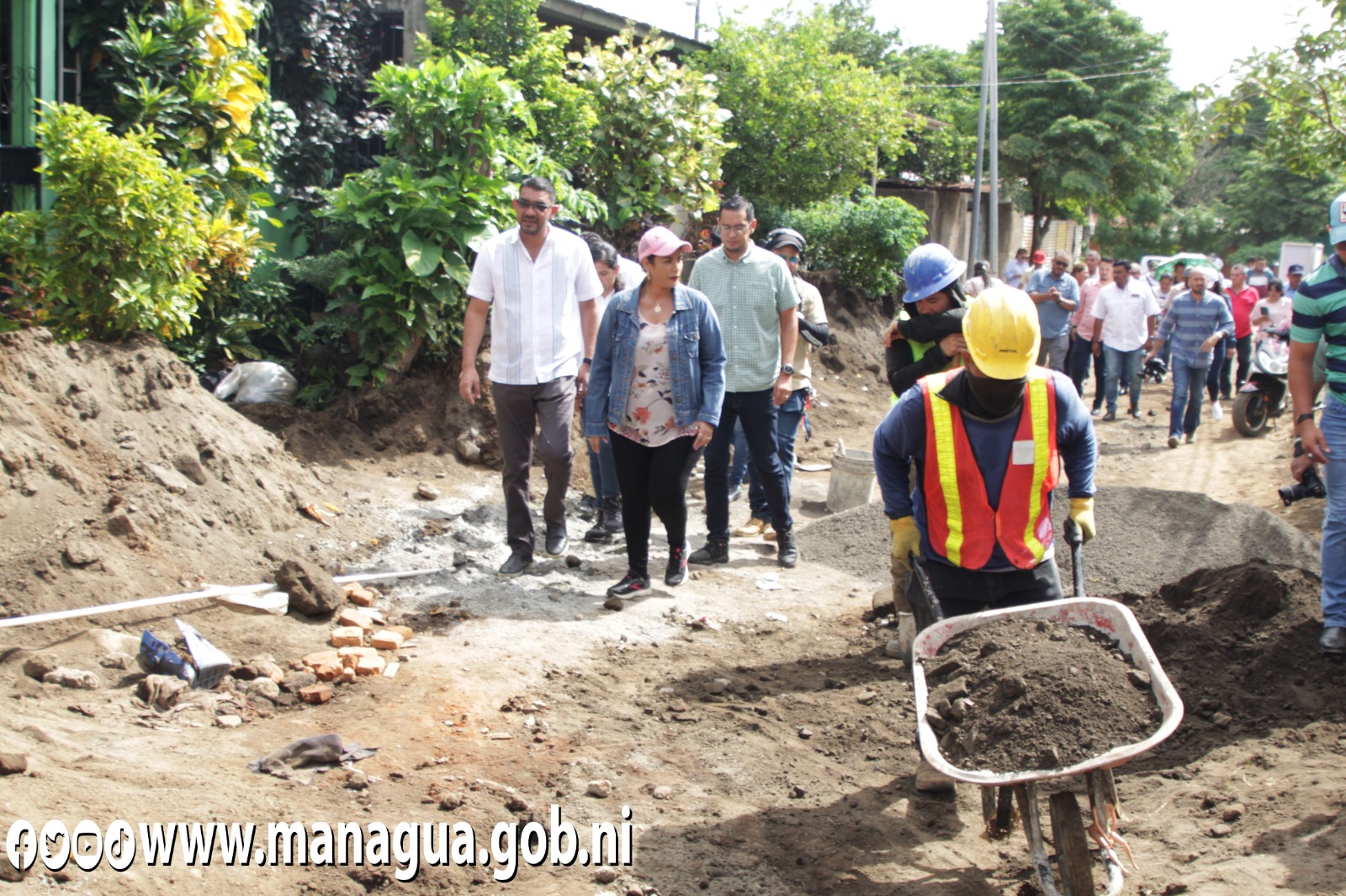 Alcaldía de Managua invierte más de C$7 millones en obras de drenaje en barrio Anexo a Villa Libertad