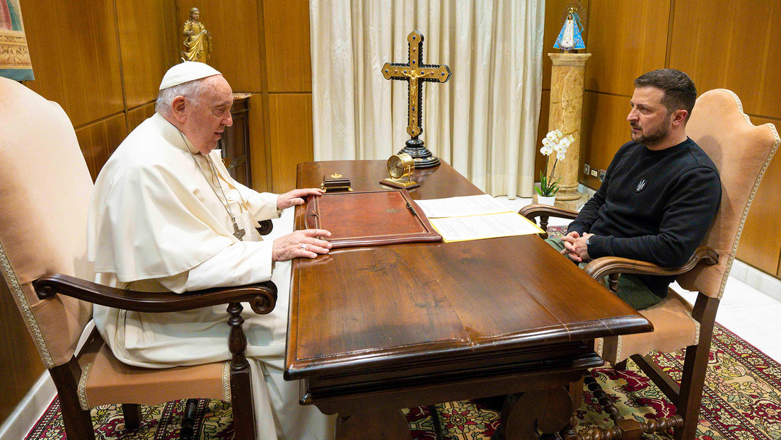 Oficina de Zelenski acusa al papa de ser una “herramienta de propaganda rusa”