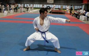 150 niños de 10 escuelas participan en Juegos Juveniles 2023 en karate