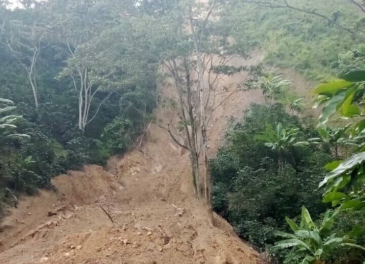 Familias en peligro de deslizamiento en Jinotega son atendidas por SINAPRED