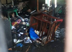 Hombre muere calcinado en el incendio de su vivienda en Managua