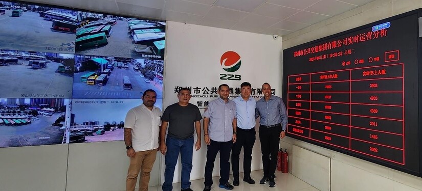 Delegación de Nicaragua visita la empresa de buses Yutong en China