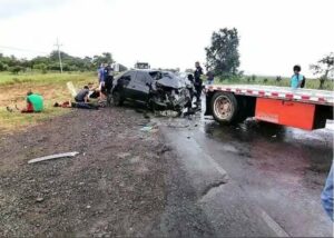 Costa Rica: Siete migrantes nicaragüenses lesionados en accidente vial