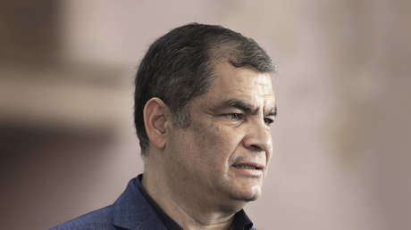 Foto del exmandatario Rafael Correa
