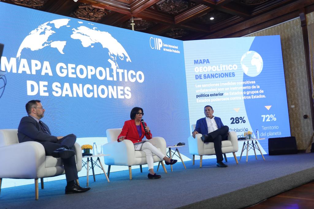 Venezuela crea mapa geopolítico de imposiciones de sanciones unilaterales donde es incluida Nicaragua