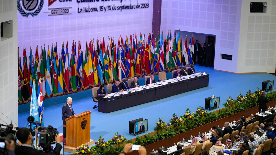 Países adoptan una declaración final en la cumbre del G77 + China