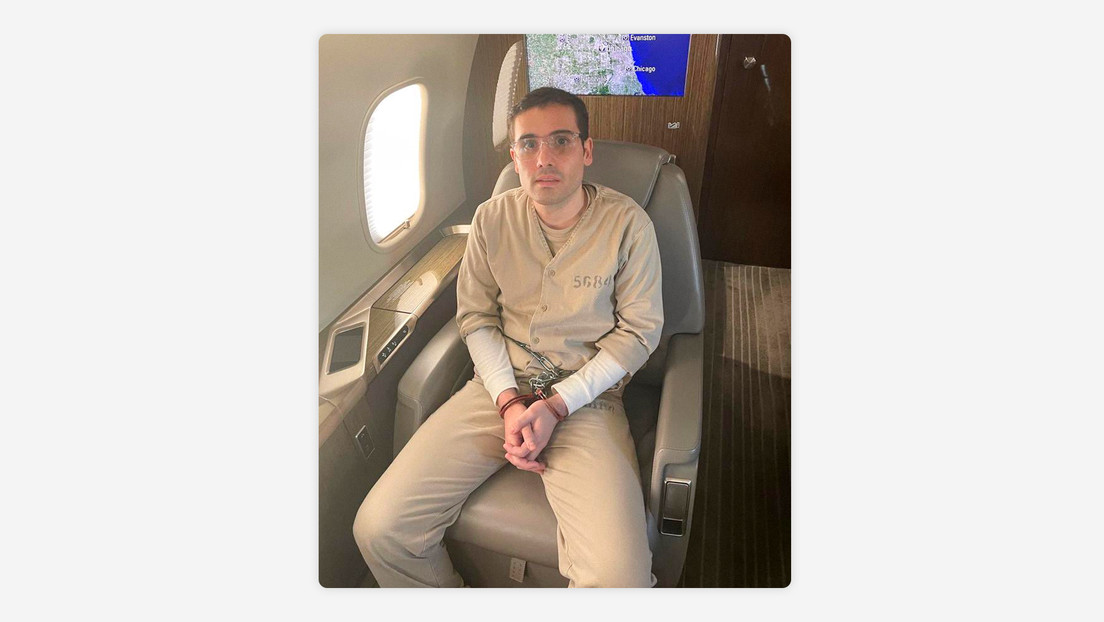 Publican la primera foto de Ovidio Guzmán, hijo de ‘el Chapo’, tras ser extraditado a EE.UU.