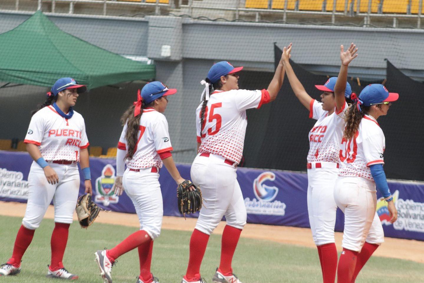 Puerto Rico gana y empareja su balance en Mundial de béisbol femenino