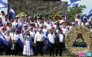 Nicaragüenses continúan homenaje a héroes patriotas en la Hacienda San Jacinto