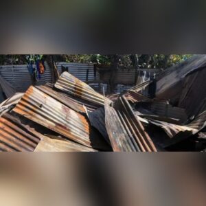 Incendio deja sin hogar a madre y a sus dos hijos en Managua