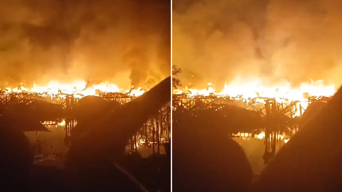 Más de 150 casas de madera son arrasadas por el incendio en una ciudad de Sao Paulo