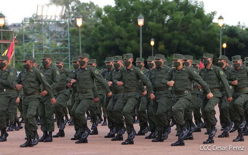 Gobierno de Nicaragua saluda el 44 aniversario de fundación del Ejército