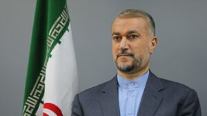Ministro de Asuntos Exteriores de Irán, Hossein Amir Abdollahian.