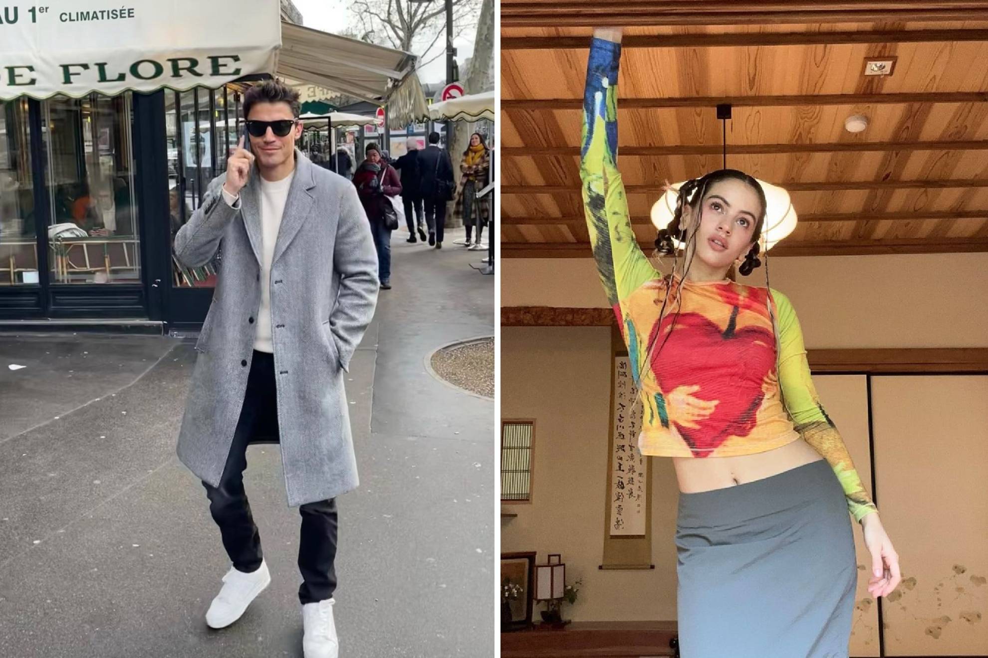 Las redes arden ante un posible romance entre Álex González y Rosalía