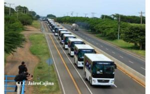 Transportistas de los municipios de Managua y Ciudad Sandino, recibirán esta semana 250 unidades de buses