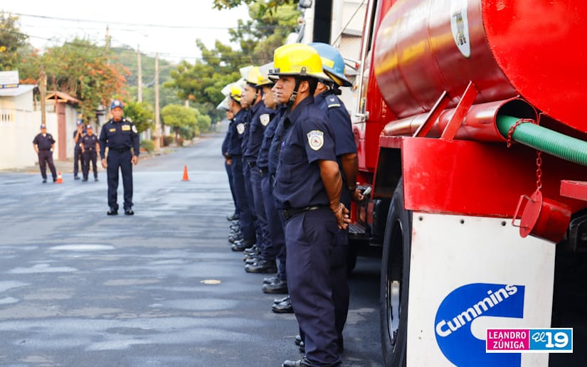 Nicaragua cuenta con 189 estaciones de bomberos en el país