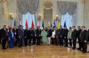 Delegación nicaragüense en Rusia