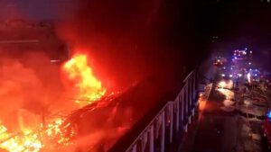 Incendio en Murcia España