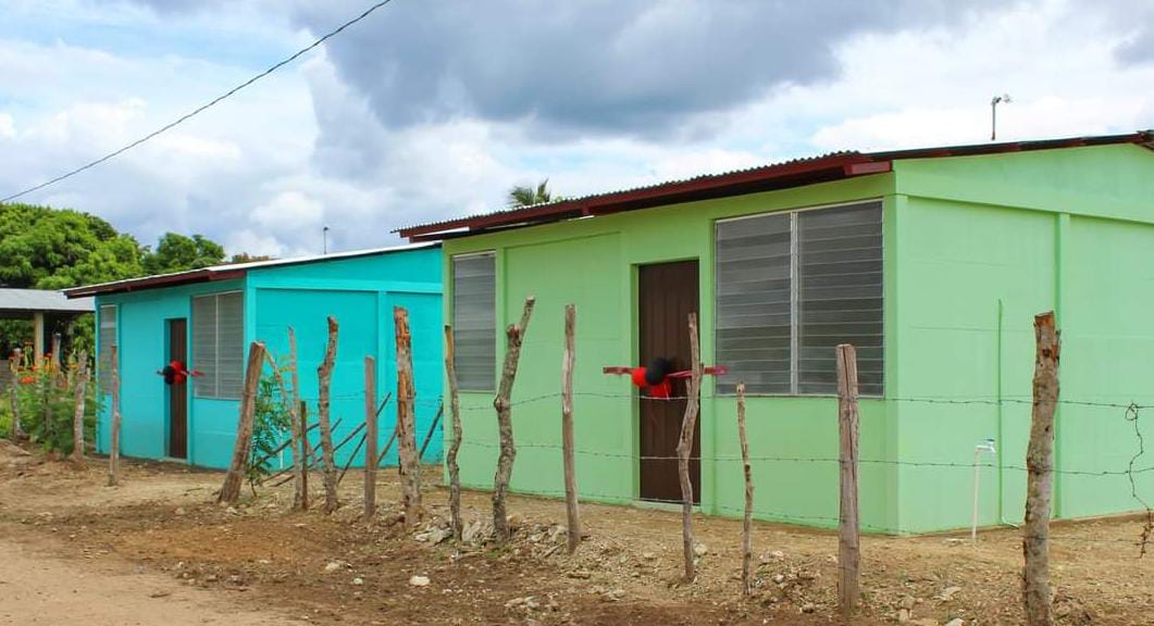 Más de 800 familias en pobreza extrema cuentan con una vivienda en San Rafael del Norte