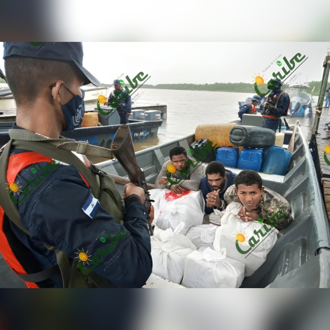 Naval del Caribe incauta marihuana en Bluefields