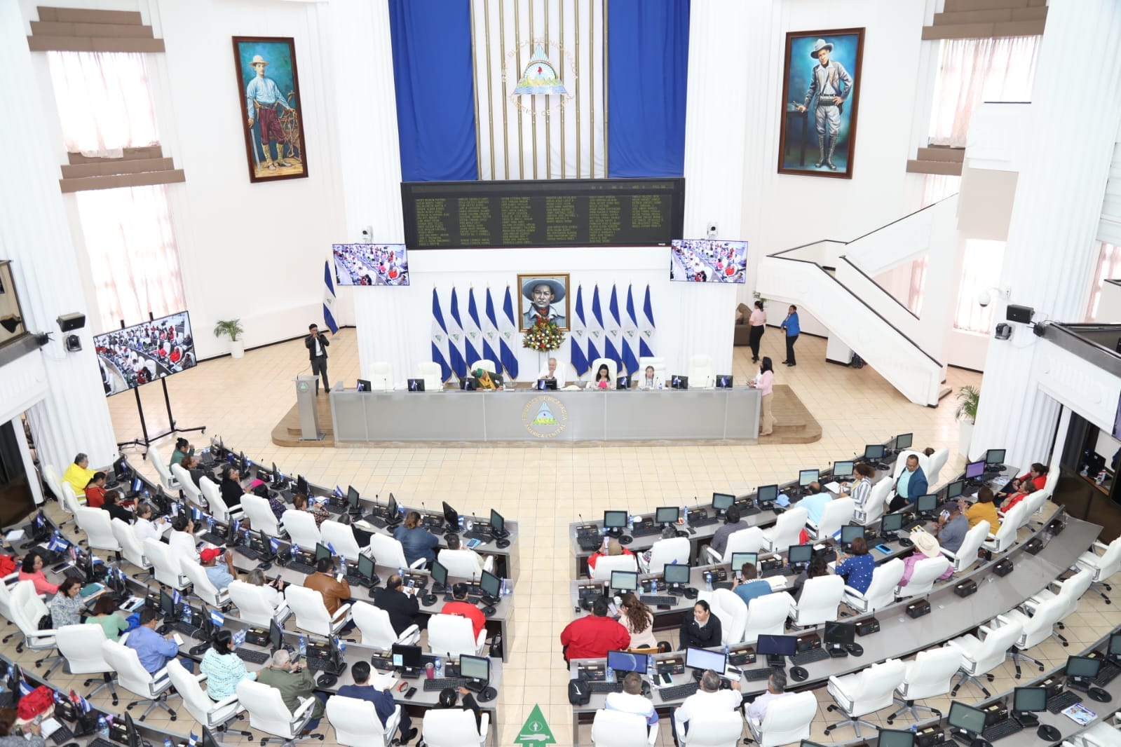 Parlamento aprueba ingreso a Nicaragua de personal y equipo militar por fines humanitarios