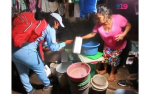 Brigadistas en su lucha contra el Dengue
