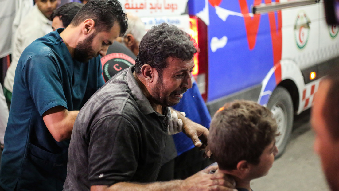 La OMS condena el ataque contra un hospital de Gaza que dejó al menos 500 personas muertas