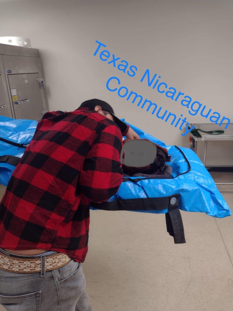 fotografía de Nicaragüense fallecido