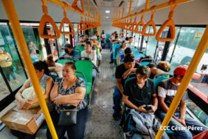 Más de 150 mil usuarios de Ciudad Sandino estrenan autobuses chinos
