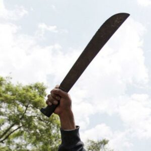 Imagen ilustrativa de un ataque a machetazos