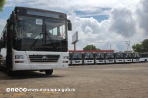 Entrega de buses chinos