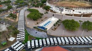 Buses chinos Managua