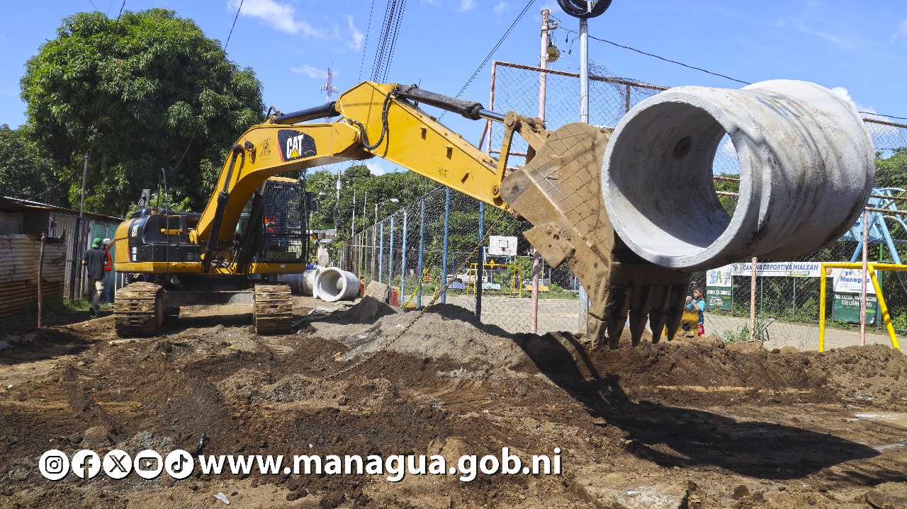 Alcaldía de Managua invierte C$5.9 millones en la IV etapa del barrio Hialeah