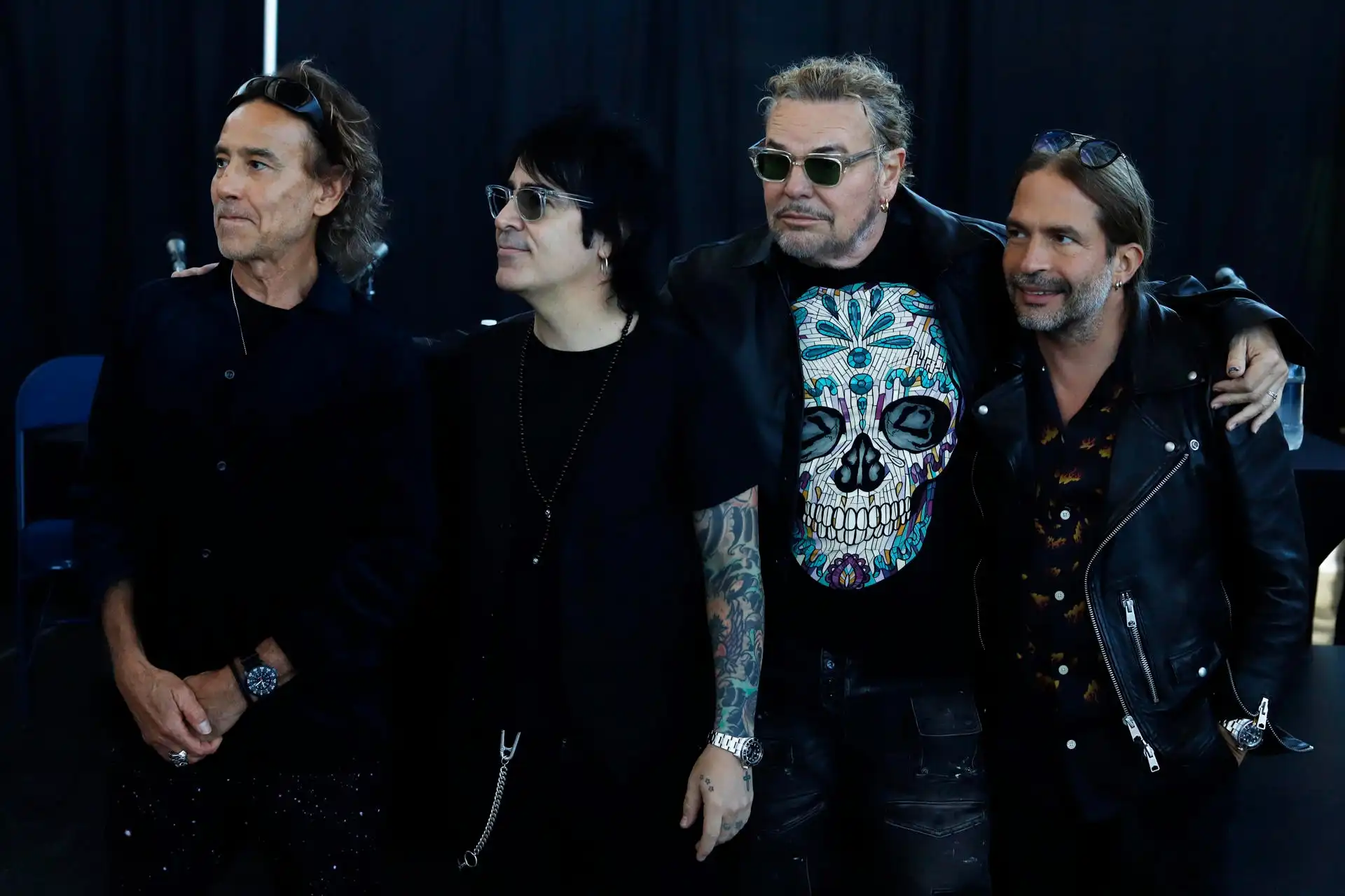 Maná calienta concierto tras nueve años sin presentarse en Guatemala