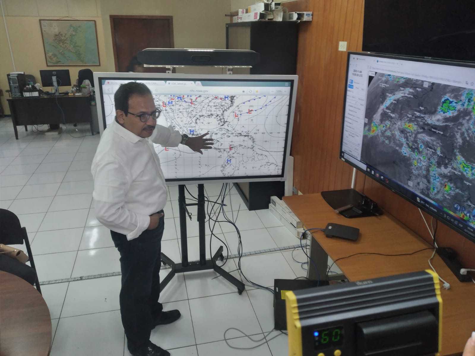 Eje de vaguada provocará lluvias esta semana